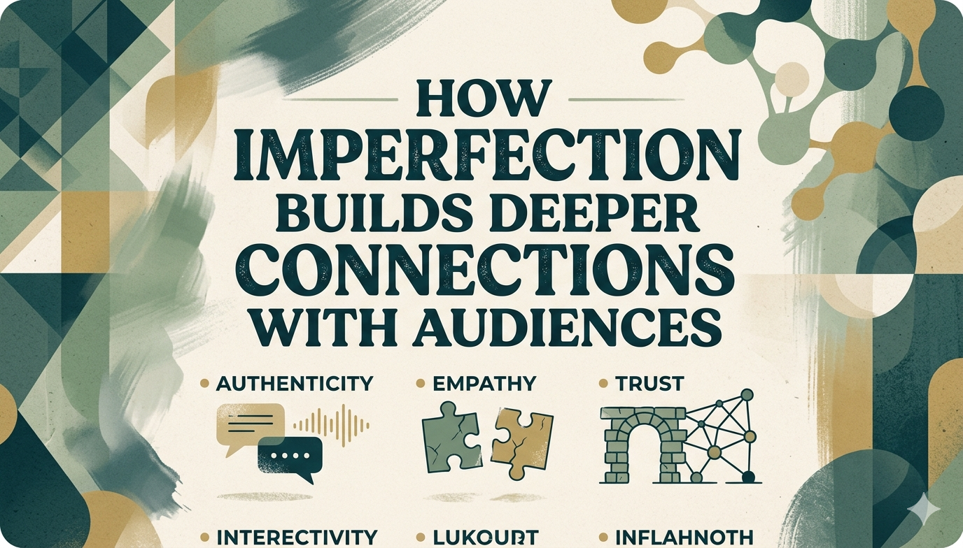 How Imperfection Builds Deeper Connections with Audiences