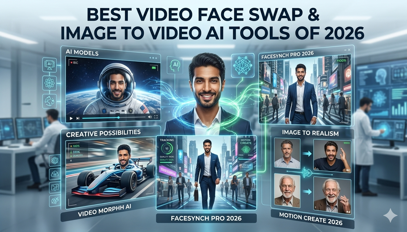 Best Video Face Swap & Image to Video AI Tools of 2026