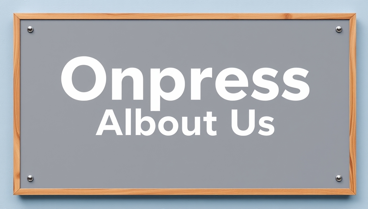 ontpress about us