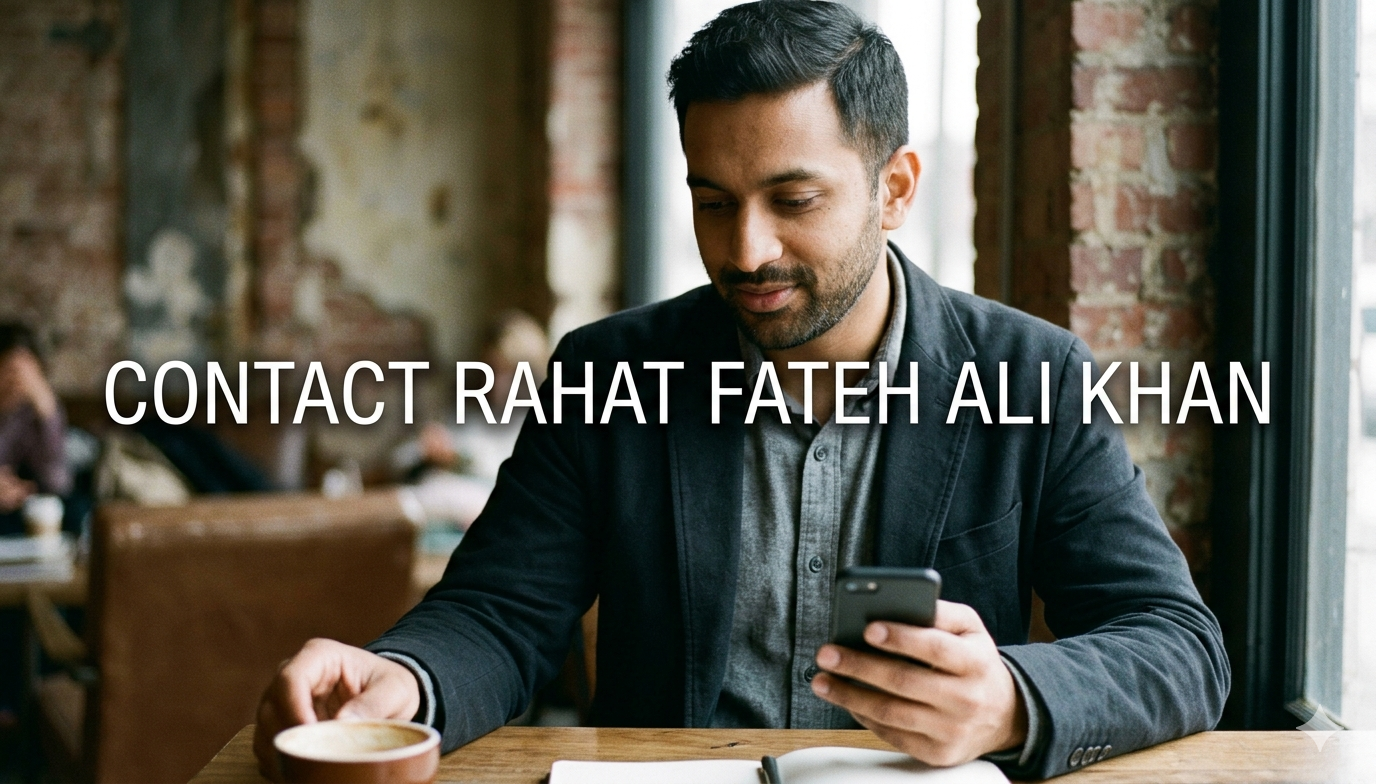 contact rahat fateh ali khan