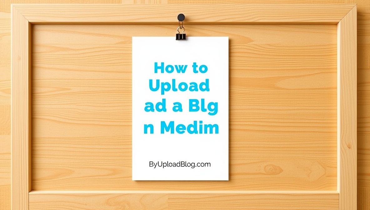 how to upload blog on medium by uploadblog com Easy Guide