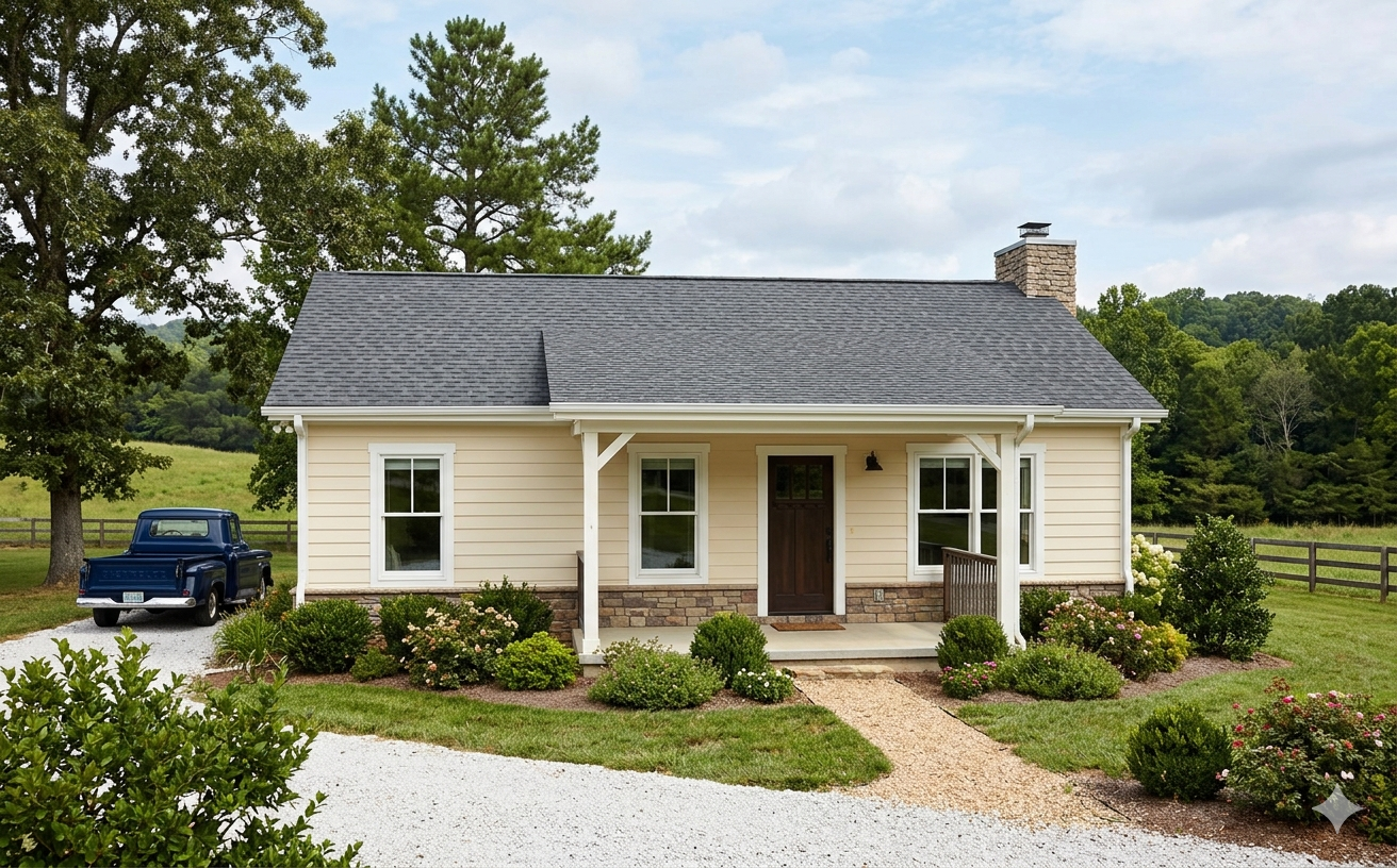 Small Ranch House Exterior Colors