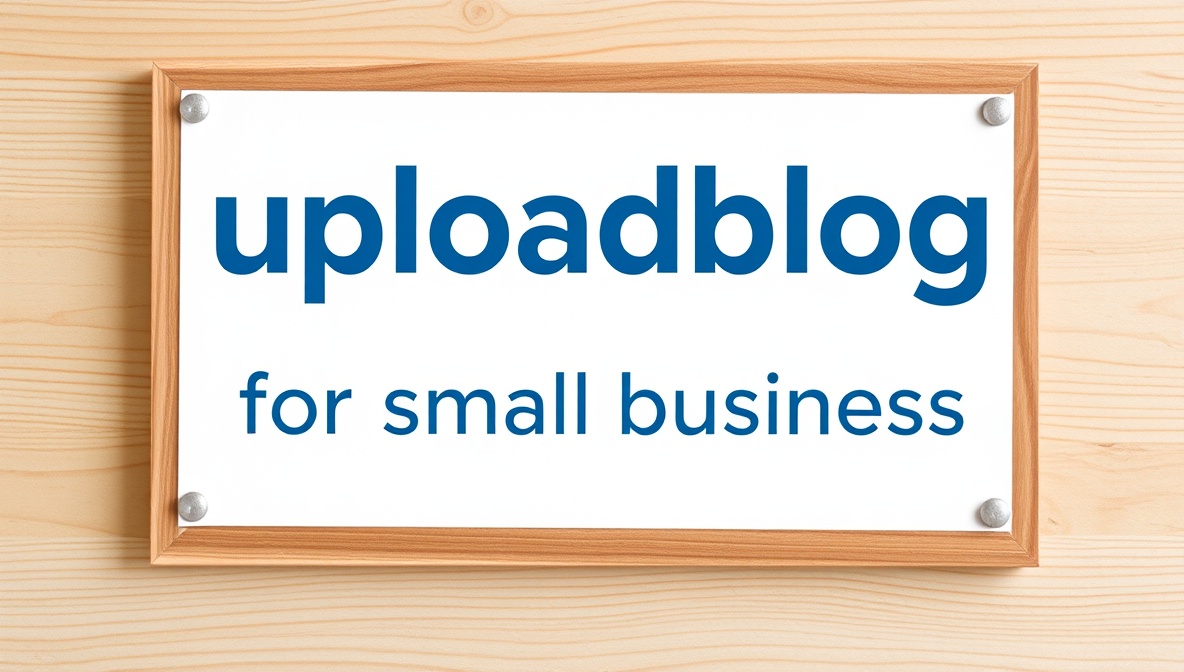 Ultimate Guide to uploadblog for small business Success